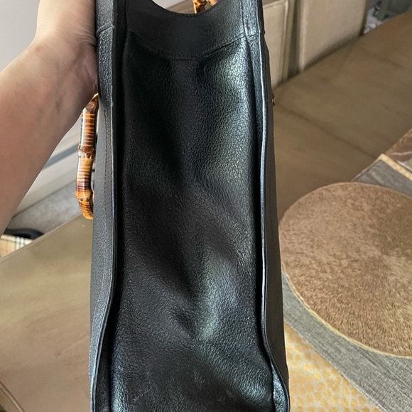 Authentic Gucci bamboo Diana vintage large tote bag 002.1186.0259 (P03) - Picture 3 of 14